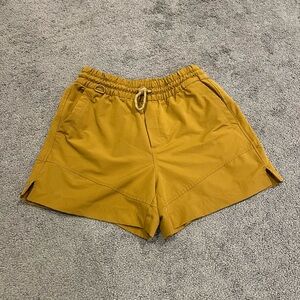 Old Navy Golden Brown Activewear Shorts